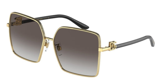 0DG2279 - Dolce & Gabbana - (Gold) Light Grey Gradient Black - 60 - 14 - 140 MM - Ardor Eyewear 8056597528993