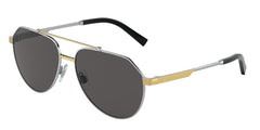 0DG2288 - Dolce & Gabbana - (Silver/Gold) Dark Grey - 59 - 15 - 145 MM - Ardor Eyewear 8056597758147