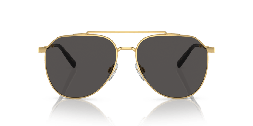 0DG2296 - Dolce & Gabbana - (Gold) Dark Grey - 58 - 15 - 145 MM - Ardor Eyewear 8056597843065