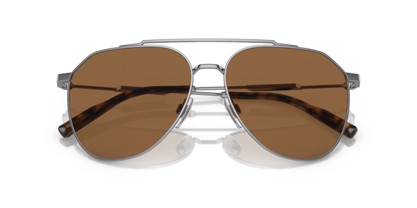 0DG2296 - Dolce & Gabbana - (Gunmetal) Brown - 58 - 15 - 145 MM - Ardor Eyewear 8056597843072