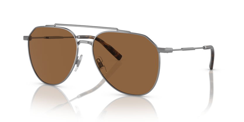 0DG2296 - Dolce & Gabbana - (Gunmetal) Brown - 58 - 15 - 145 MM - Ardor Eyewear 8056597843072