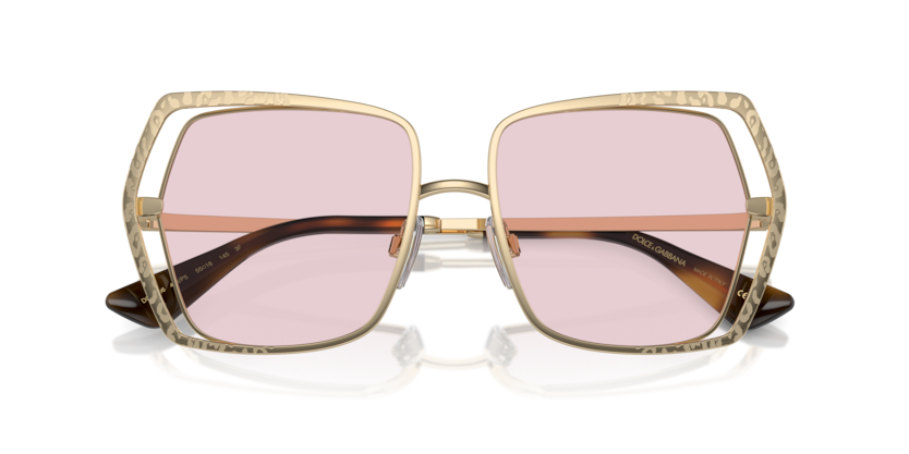 0DG2306 - Dolce & Gabbana - (Pale Gold) Photo Pink To Purple - 55 - 16 - 145 MM - Ardor Eyewear 8056262097540