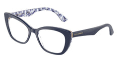 0DG3360 - Dolce & Gabbana - Blue - (Blue On Blue Maiolica 3414) - 54 - 18 - 145 MM - Ardor Eyewear 8056597880800