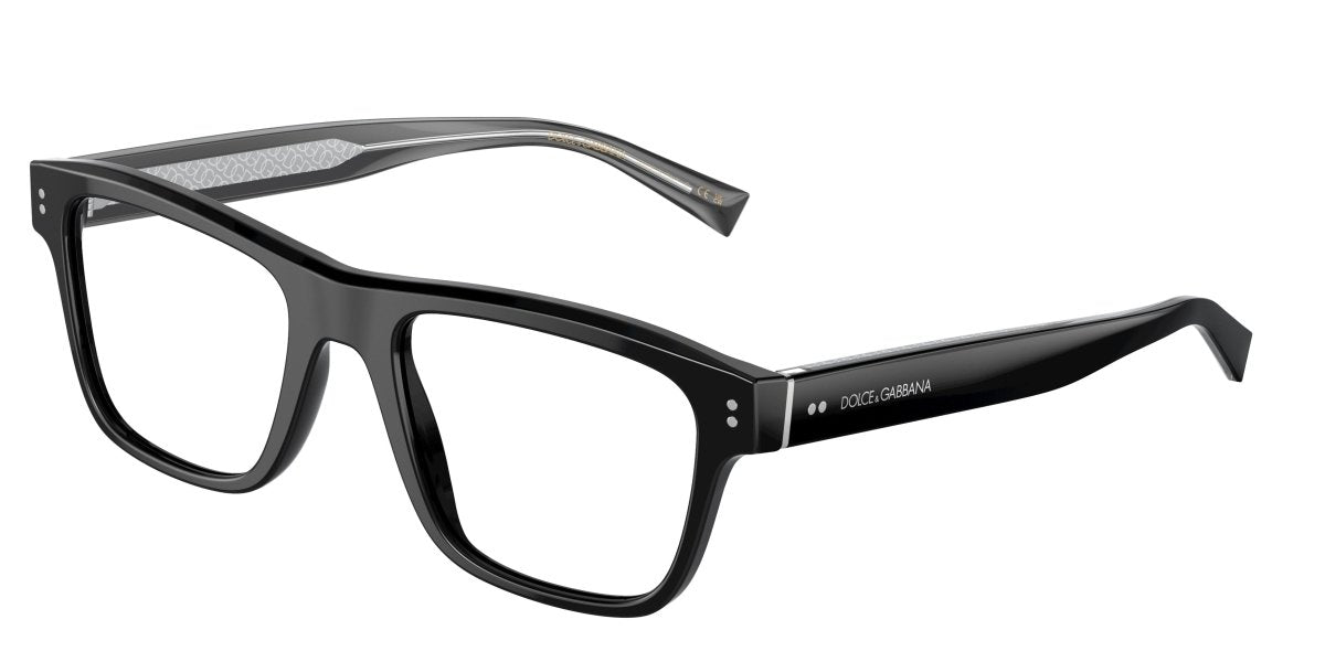 0DG3362 - Dolce & Gabbana - Black - (Black 501) - 53 - 20 - 145 MM - Ardor Eyewear 8056597757898