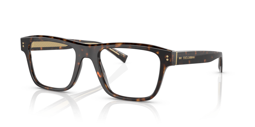 0DG3362 - Dolce & Gabbana - Tortoise - (Havana 502) - 53 - 20 - 145 MM - Ardor Eyewear 8056597757911