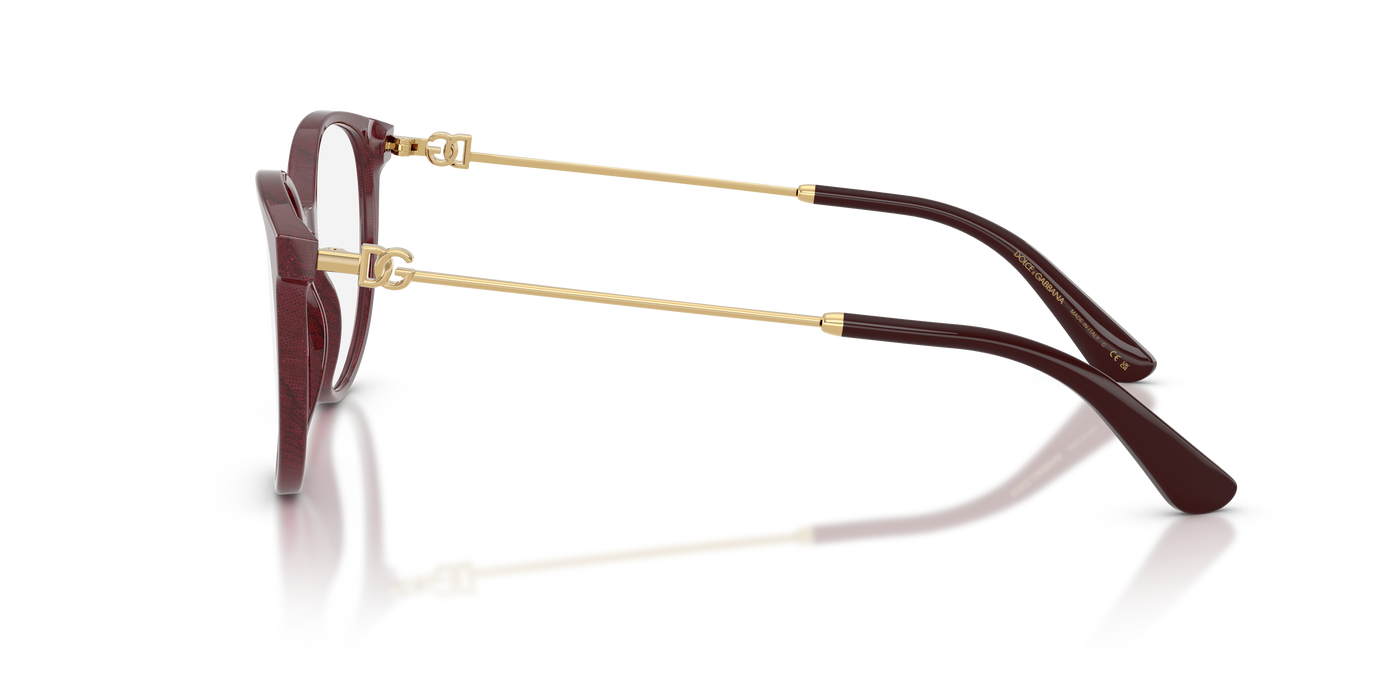 Dolce & Gabbana DG3363 Lace Bordeaux 8056262478813
