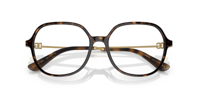 0DG3364 - Dolce & Gabbana - Tortoise - (Havana 502) - 54 - 17 - 145 MM - Ardor Eyewear 8056597757072