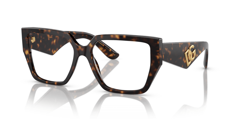 0DG3373 - Dolce & Gabbana - Tortoise - (Havana 502) - 53 - 16 - 145 MM - Ardor Eyewear 8056597843720