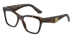 0DG3374 - Dolce & Gabbana - Tortoise - (Havana 502) - 53 - 18 - 145 MM - Ardor Eyewear 8056597844307