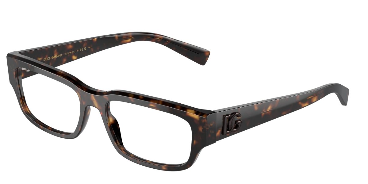 0DG3381 - Dolce & Gabbana - Tortoise - (Havana 502) - 53 - 17 - 145 MM - Ardor Eyewear 8056597946155