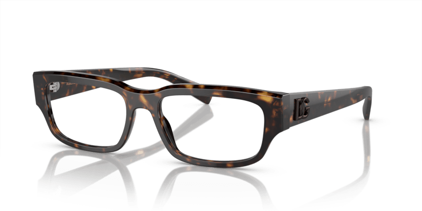 0DG3381 - Dolce & Gabbana - Tortoise - (Havana 502) - 53 - 17 - 145 MM - Ardor Eyewear 8056597946155