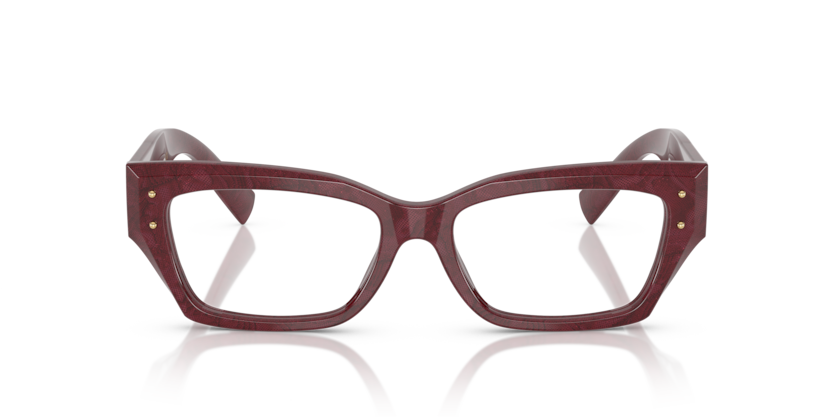 0DG3387 - Dolce & Gabbana - Multicolor - (Bordeaux Lace 3442) - 53 - 16 - 145 MM - Ardor Eyewear 8056262302552