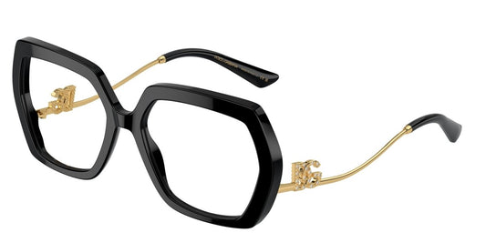 0DG3390B - Dolce & Gabbana - Black - (Black 501) - 56 - 18 - 145 MM - Ardor Eyewear 8056262056301