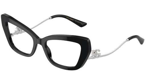 0DG3391B - Dolce & Gabbana - Black - (Black 501) - 56 - 19 - 145 MM - Ardor Eyewear 8056262056172