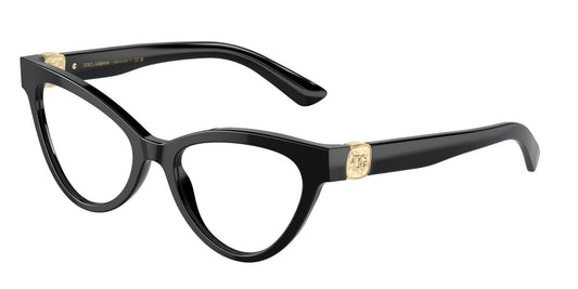 0DG3394 - Dolce & Gabbana - Black - (Black 501) - 50 - 18 - 145 MM - Ardor Eyewear 8056262055144