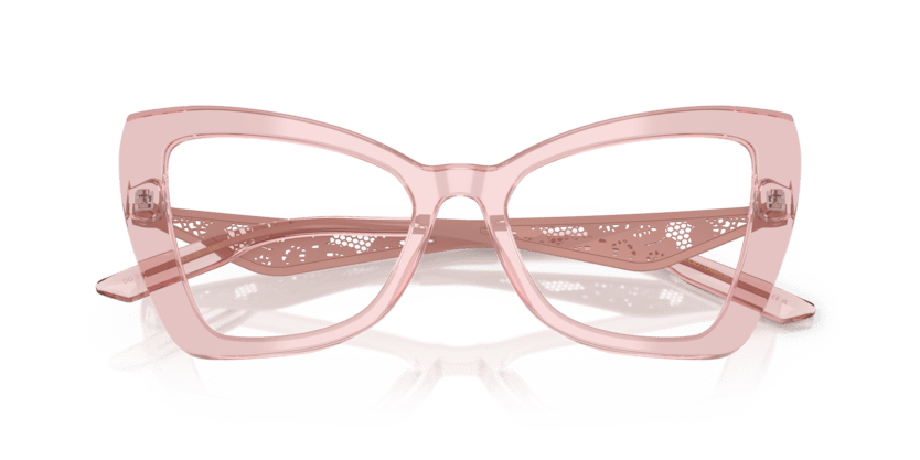 0DG3409 - Dolce & Gabbana - Pink - (Transparent Powder Pink 3226) - 53 - 18 - 145 MM - Ardor Eyewear 8056262293959