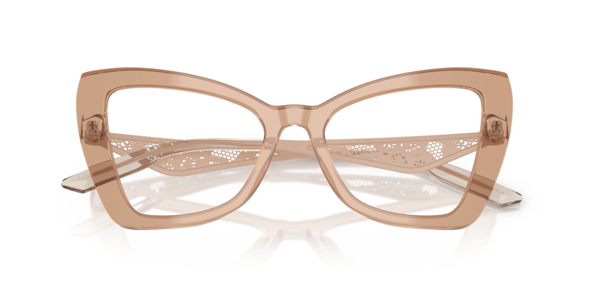 0DG3409 - Dolce & Gabbana - Brown - (Transparent Camel 3432) - 53 - 18 - 145 MM - Ardor Eyewear 8056262293942