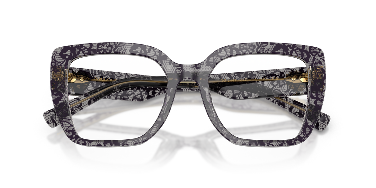 0DG3441 Print Black Lace close front view image 5 barcode 8056262834947