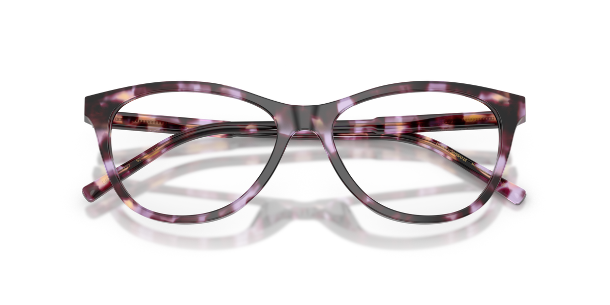 0DG3443 Violet Havana close front view image 5 barcode 8056262841143