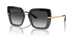 0DG4373 - Dolce & Gabbana - (Black On Transparent Black) Light Grey Gradient Black - 52 - 21 - 140 MM - Ardor Eyewear 8056597185295