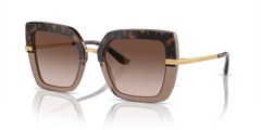 0DG4373 - Dolce & Gabbana - (Havana On Transparent Brown) Brown Gradient Dark Brown - 52 - 21 - 140 MM - Ardor Eyewear 8056597185301