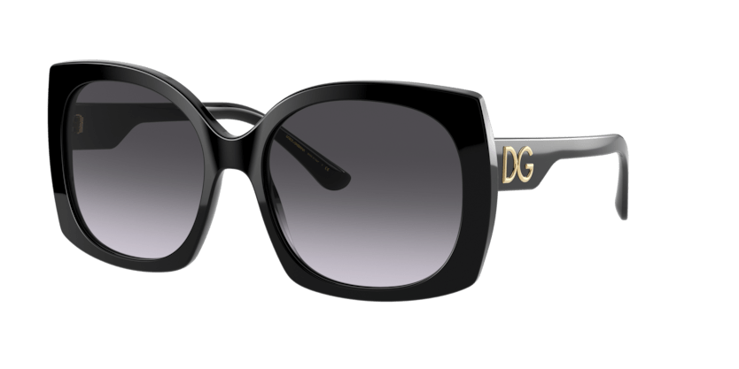 0DG4385 - Dolce & Gabbana - (Black) Light Grey Gradient Black - 58 - 18 - 145 MM - Ardor Eyewear 8056597366915