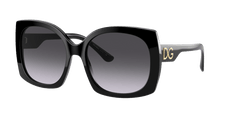 0DG4385 - Dolce & Gabbana - (Black) Light Grey Gradient Black - 58 - 18 - 145 MM - Ardor Eyewear 8056597366915