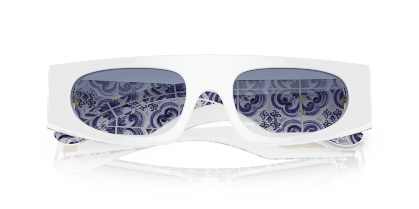 0DG4411 - Dolce & Gabbana - (White On Blue Maiolica) Gradient Light Blue - 54 - 19 - 140 MM - Ardor Eyewear 8056597704755