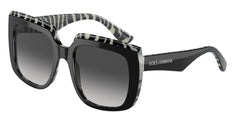 0DG4414 - Dolce & Gabbana - (Top Black On Zebra) Grey Gradient - 54 - 20 - 145 MM - Ardor Eyewear 8056597757300