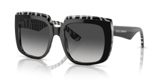 0DG4414 - Dolce & Gabbana - (Top Black On Zebra) Grey Gradient - 54 - 20 - 145 MM - Ardor Eyewear 8056597757300