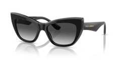 0DG4417 - Dolce & Gabbana - (Black/Transparent Grey) Grey Gradient - 54 - 17 - 145 MM - Ardor Eyewear 8056597757386