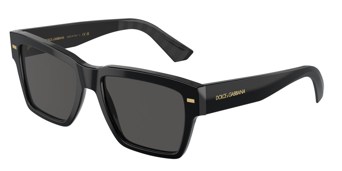 0DG4431 - Dolce & Gabbana - (Black) Dark Grey - 55 - 18 - 145 MM - Ardor Eyewear 8056597842310