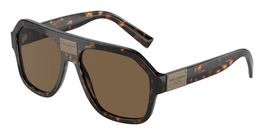 0DG4433 - Dolce & Gabbana - (Havana) Dark Brown - 58 - 16 - 145 MM - Ardor Eyewear 8056597849272