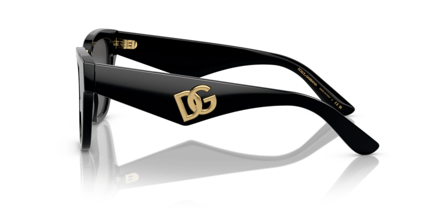 0DG4437 - Dolce & Gabbana - (Black) Dark Grey - 51 - 20 - 145 MM - Ardor Eyewear 8056597844475