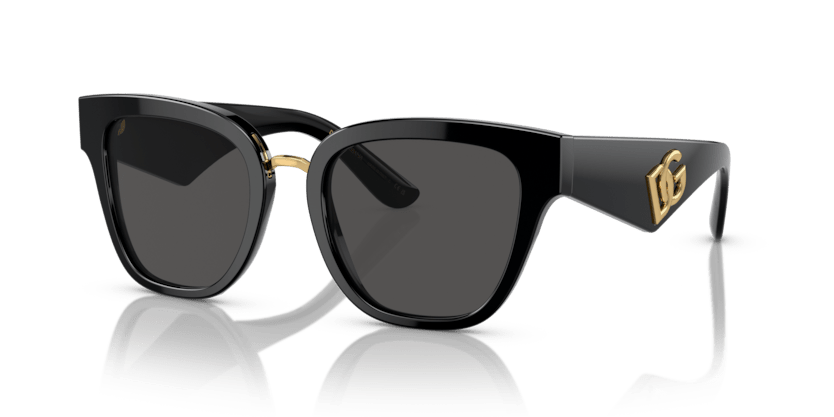 0DG4437 - Dolce & Gabbana - (Black) Dark Grey - 51 - 20 - 145 MM - Ardor Eyewear 8056597844475