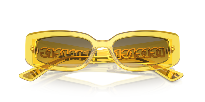 0DG4445 - Dolce & Gabbana - (Transparent Yellow) Yellow Gradient Grey - 54 - 18 - 145 MM - Ardor Eyewear 8056262050262