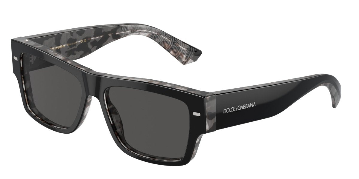 0DG4451 - Dolce & Gabbana - (Black On Grey Havana) Dark Grey - 55 - 15 - 145 MM - Ardor Eyewear 8056597934626