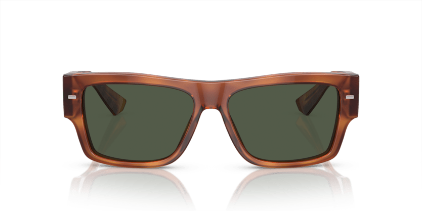 0DG4451 - Dolce & Gabbana - (Ginger Havana) Dark Green Polar Polarized - 55 - 15 - 145 MM - Ardor Eyewear 8056597945370