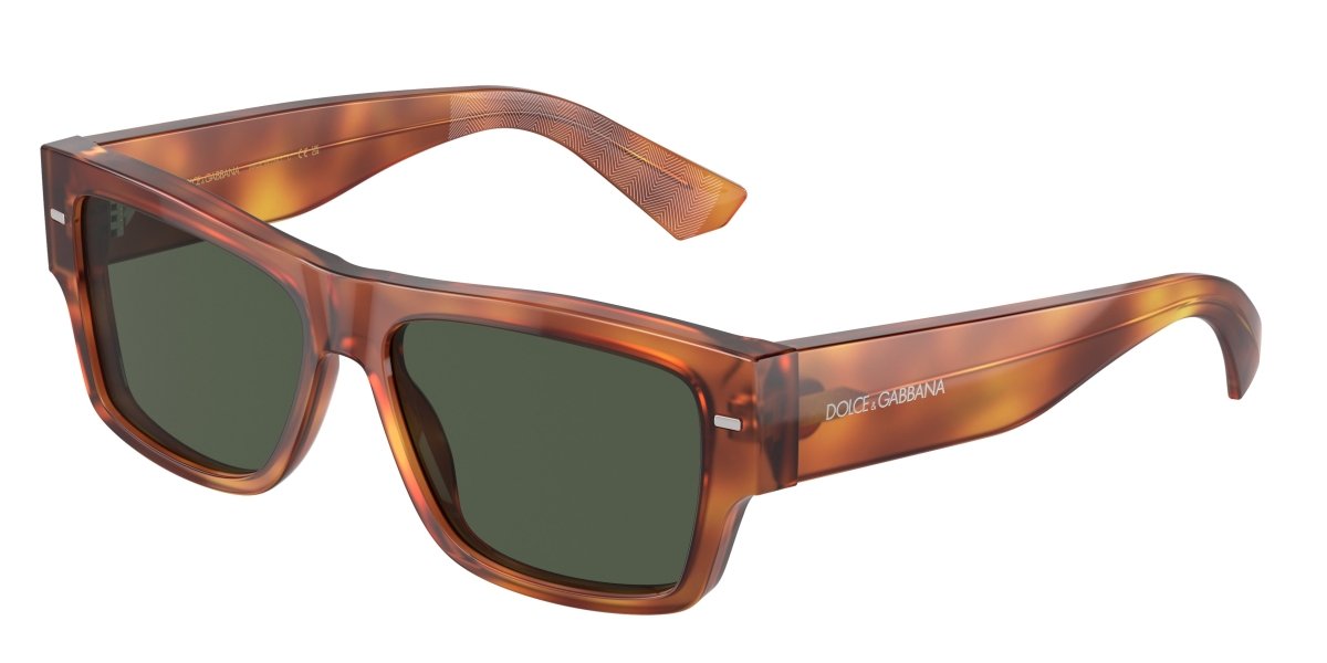 0DG4451 - Dolce & Gabbana - (Ginger Havana) Dark Green Polar Polarized - 55 - 15 - 145 MM - Ardor Eyewear 8056597945370