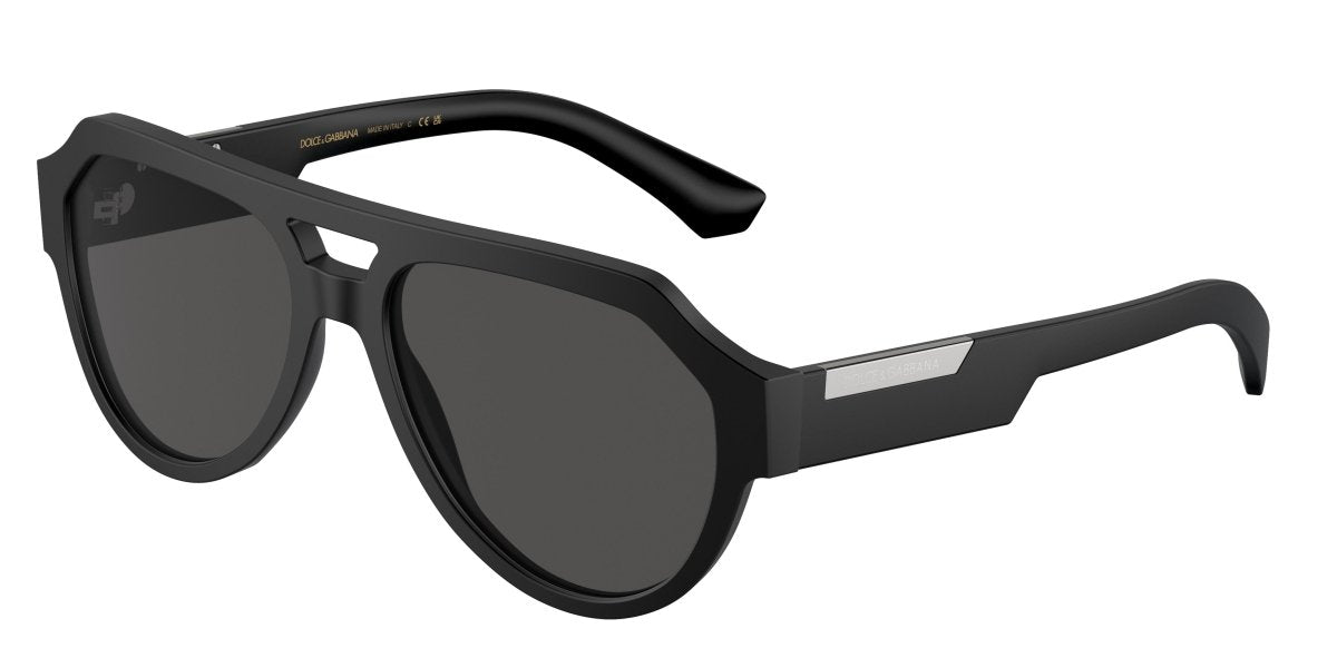 0DG4466 - Dolce & Gabbana - (Matte Black) Grey Mirror Black - 56 - 17 - 145 MM - Ardor Eyewear 8056262052457