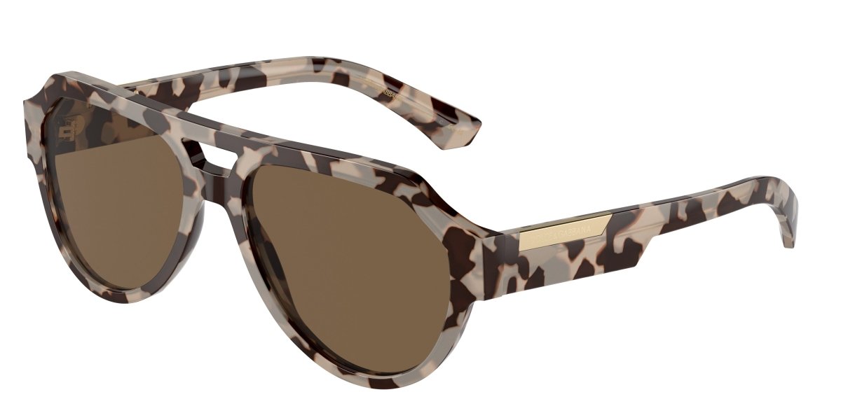 0DG4466 - Dolce & Gabbana - (Havana Beige) Dark Brown - 56 - 17 - 145 MM - Ardor Eyewear 8056262052464