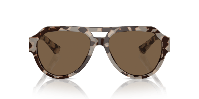 0DG4466 - Dolce & Gabbana - (Havana Beige) Dark Brown - 56 - 17 - 145 MM - Ardor Eyewear 8056262052464