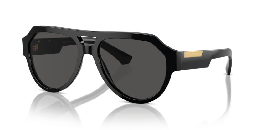 0DG4466 - Dolce & Gabbana - (Black) Dark Grey - 56 - 17 - 145 MM - Ardor Eyewear 8056262052433