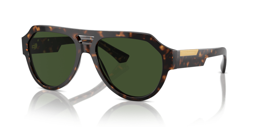 0DG4466 - Dolce & Gabbana - (Havana) Dark Green - 56 - 17 - 145 MM - Ardor Eyewear 8056262052440