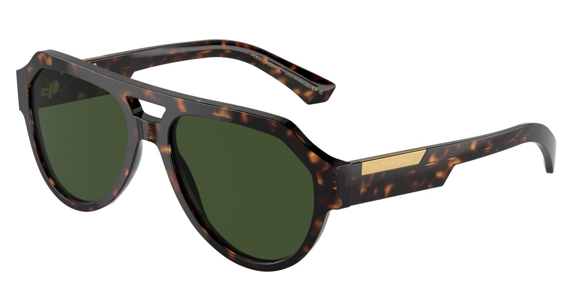 0DG4466 - Dolce & Gabbana - (Havana) Dark Green - 56 - 17 - 145 MM - Ardor Eyewear 8056262052440