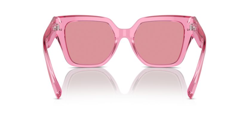 0DG4471 - Dolce & Gabbana - (Transparent Pink) Pink Mirror Internal Silver - 52 - 18 - 145 MM - Ardor Eyewear 8056262076439