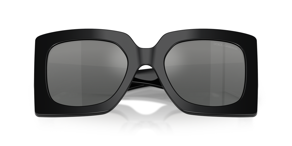 0DG4525B Black / Grey Mirror Silver Gradient (501/88) close front view image 5 barcode 8056262577349