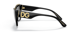 0DG6144 - Dolce & Gabbana - (Black) Gradient Grey - 54 - 20 - 145 MM - Ardor Eyewear 8056597365277