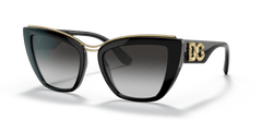 0DG6144 - Dolce & Gabbana - (Black) Gradient Grey - 54 - 20 - 145 MM - Ardor Eyewear 8056597365277