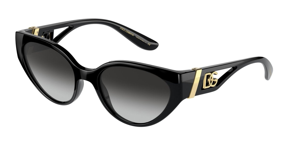 0DG6146 - Dolce & Gabbana - (Black) Gradient Grey - 54 - 19 - 135 MM - Ardor Eyewear 8056597372060